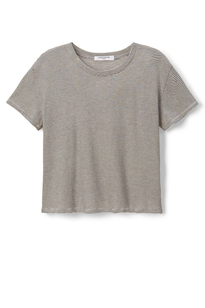 HARLEY STRIPE SS BOXY TEE