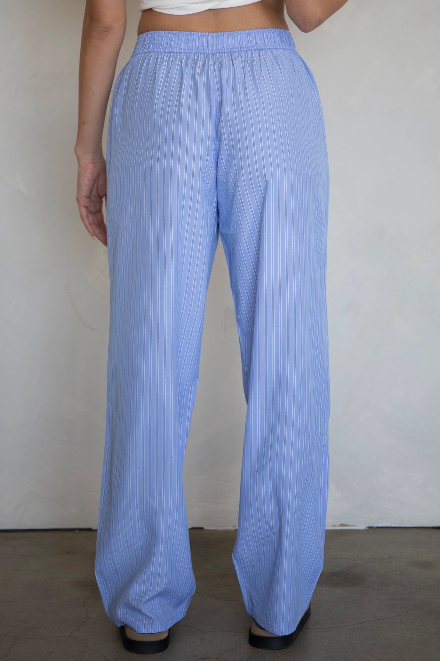 STRIPE BOXER PANTS