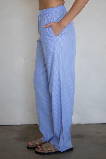 STRIPE BOXER PANTS