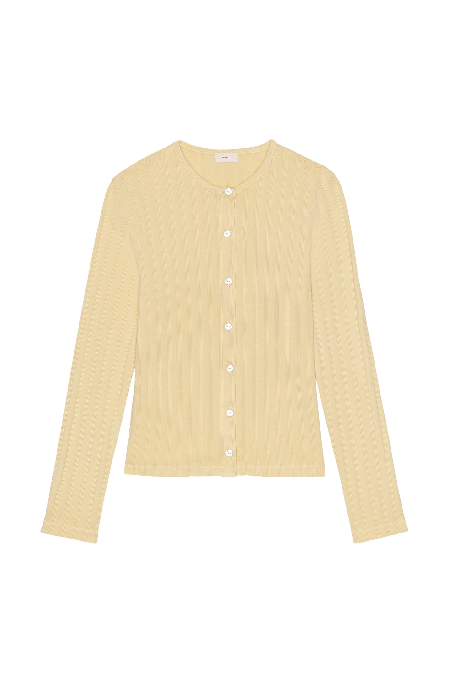 THE VARIED RIB CARDIGAN