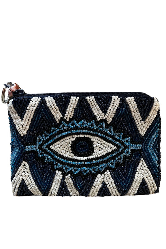 EVIL EYE KEYCHAIN POUCH