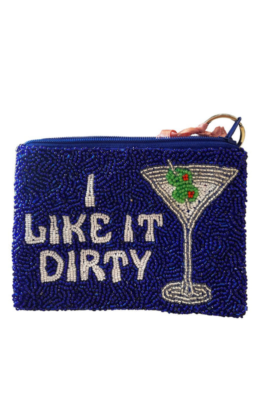 I LIKE IT DIRTY KEYCHAIN WALLET