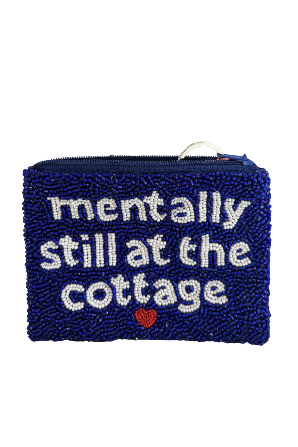MENTALLY STILL AT THE COTTAGE KEYCHAIN WALLET