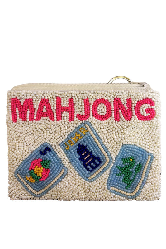 MAHJONG TILE KEYCHAIN WALLET