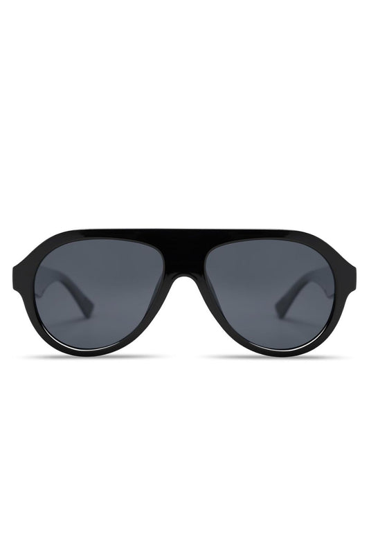 RETRO AVIATOR BLACK SUNNIES