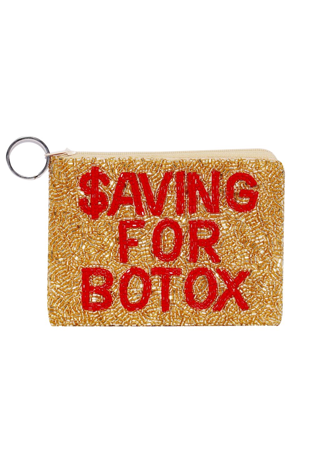 $AVING FOR BOTOX KEYCHAIN WALLET