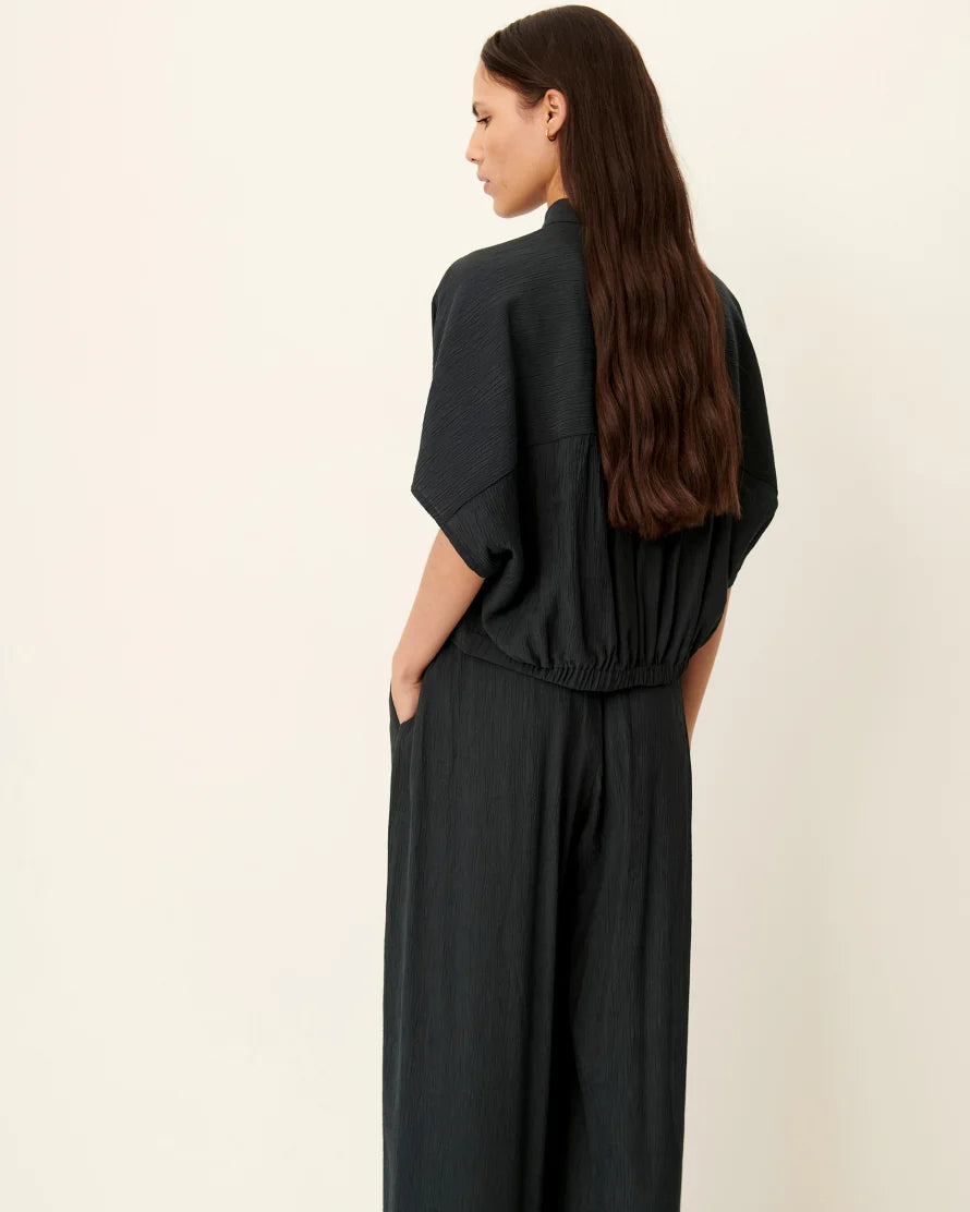 ISLA MINIMA TEXTURED WIDE LEG PANT