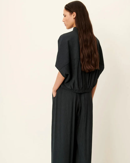 ISLA MINIMA TEXTURED WIDE LEG PANT