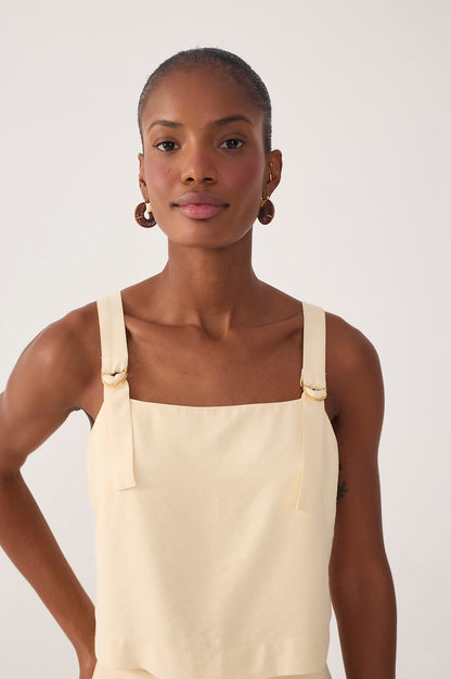BUCKLE STRAP TANK