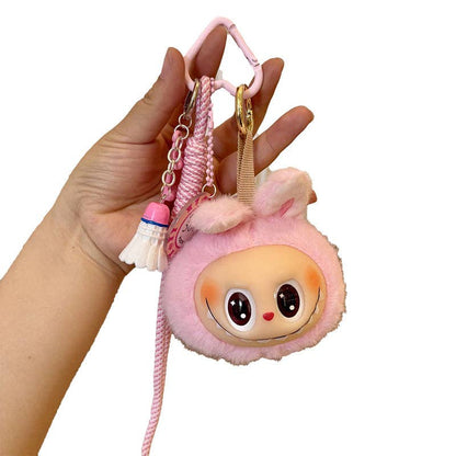 LABUBU CHARM PLUSH KEYCHAIN