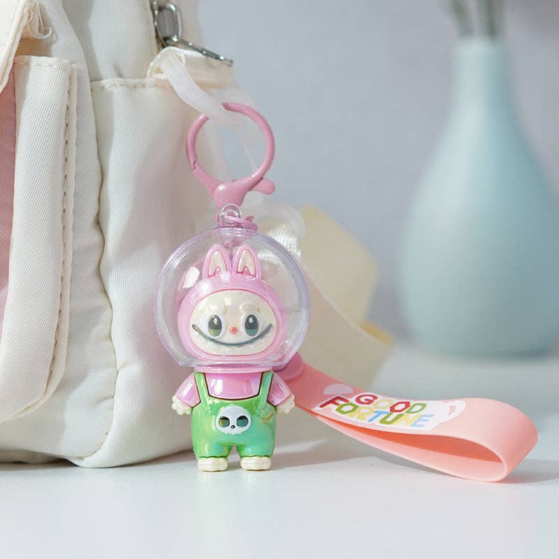 ASTRONAUT LABUBU KEYCHAIN