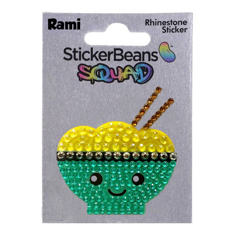 Rami Ramen Bowl Rhinestone Sticker