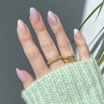 Wild Card Press on Nails