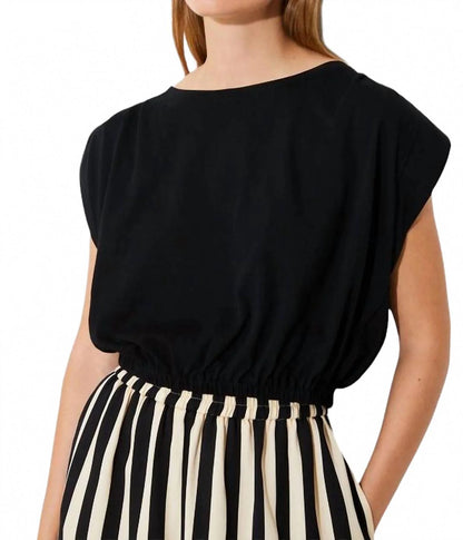 MARCHA BUBBLE HEM TOP