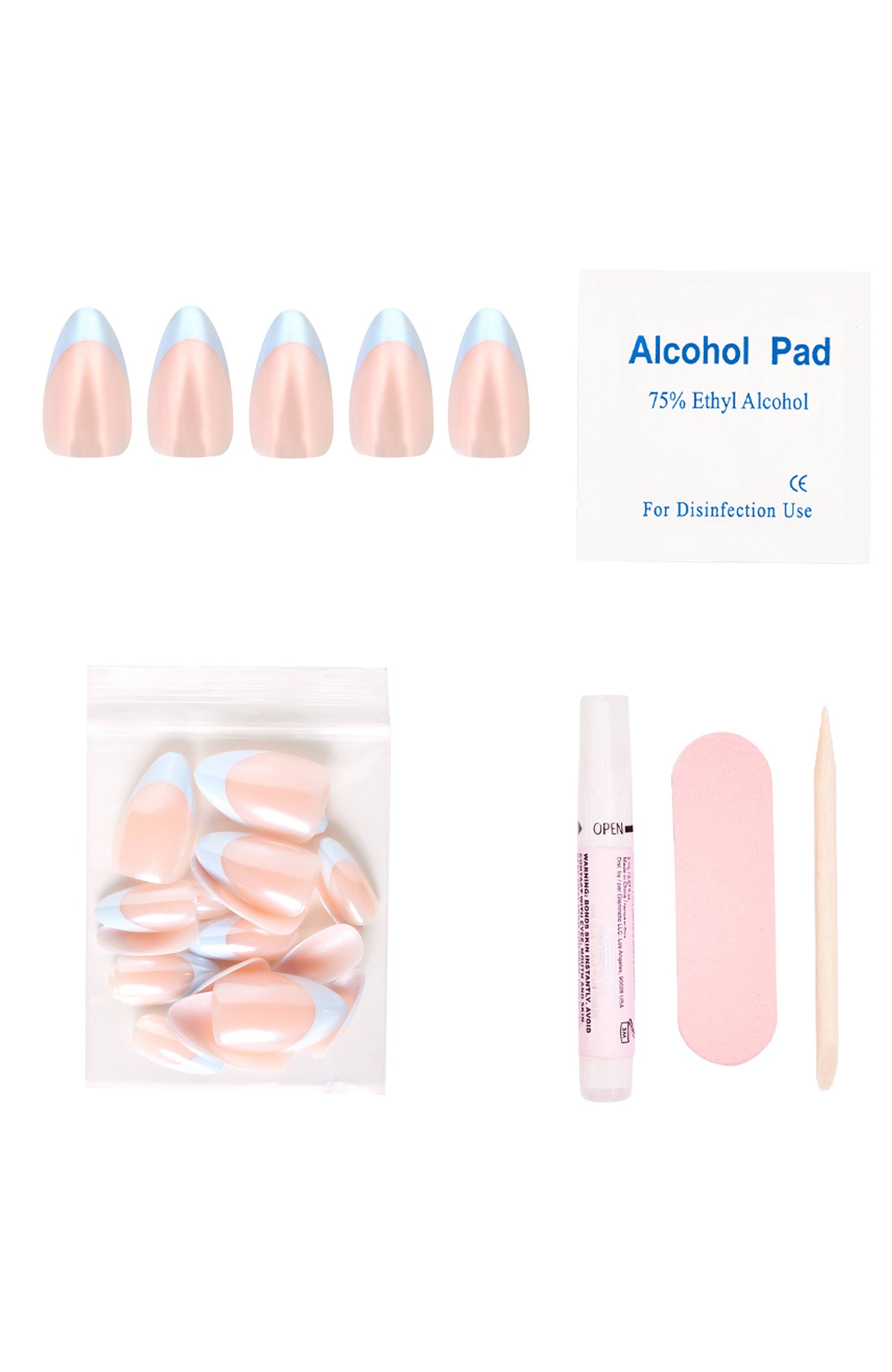 BLUEBERRY ICING PRESS ON NAILS