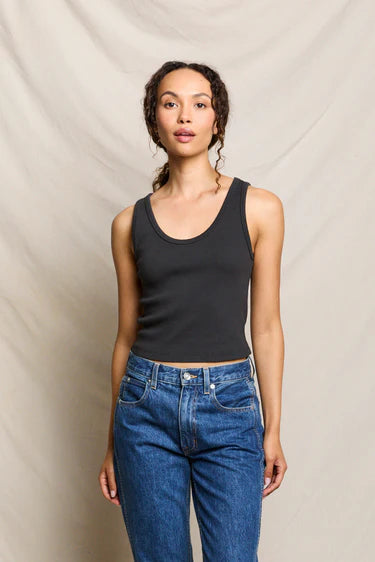 VINTAGE BLACK BLONDIE ESSENTIAL TANK