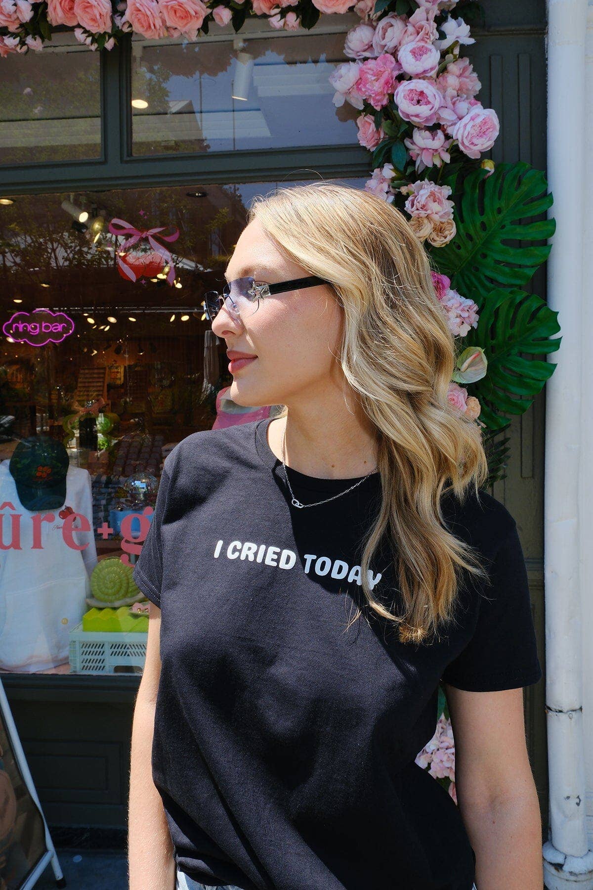 I CRIED TODAY GRAPHIC TEE