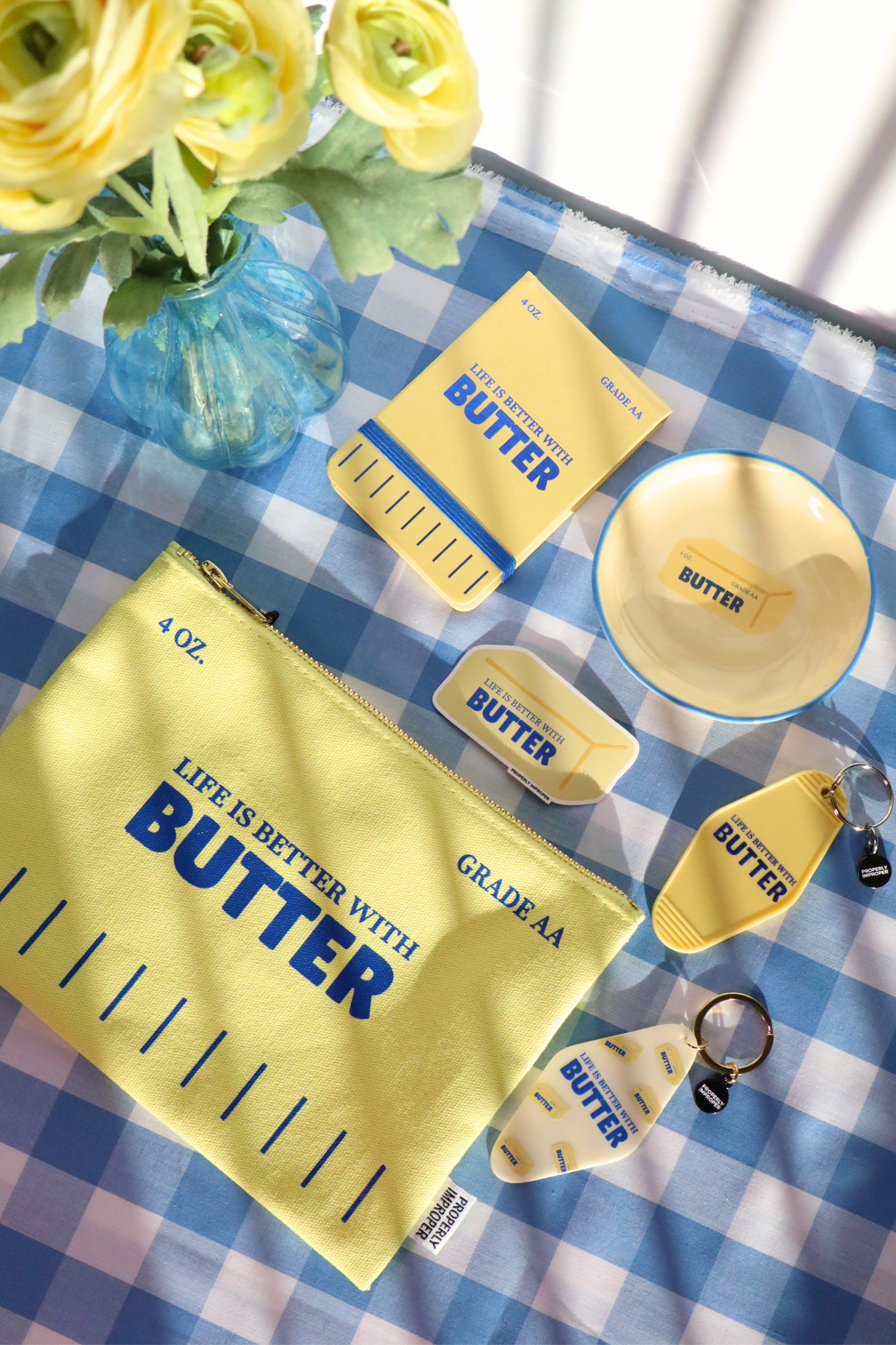 LIFE IS BETTER WITH BUTTER POCKET JOURNAL