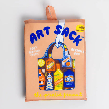 COCKTAIL REUSABLE TOTE BAG