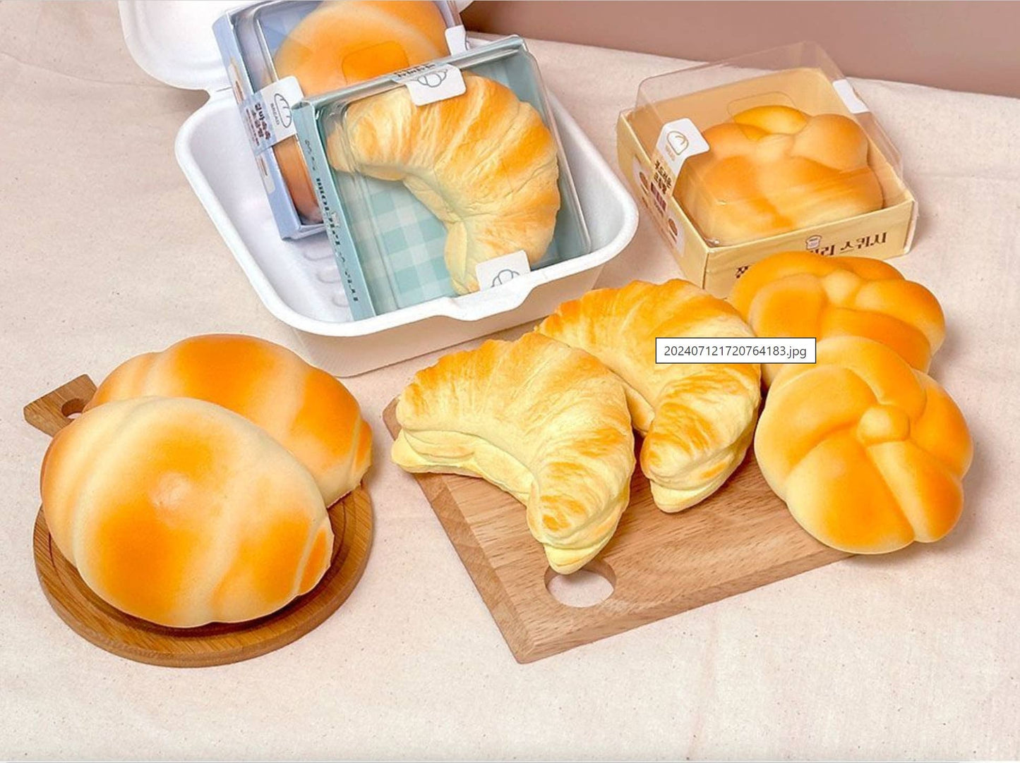 Bakery Bread Squishy Toys