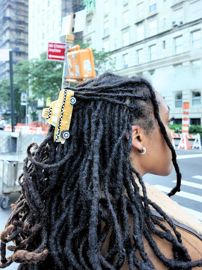 YELLOW TAXI HAIR CLIP
