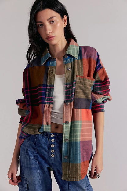 ASHLEY PLAID SHIRT