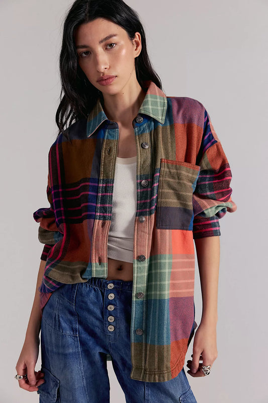ASHLEY PLAID SHIRT