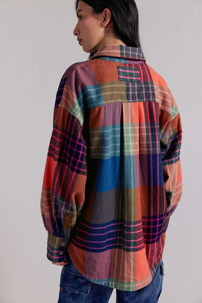 ASHLEY PLAID SHIRT