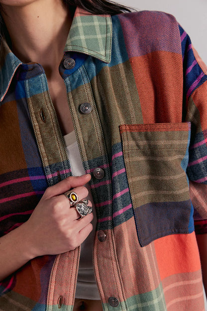 ASHLEY PLAID SHIRT
