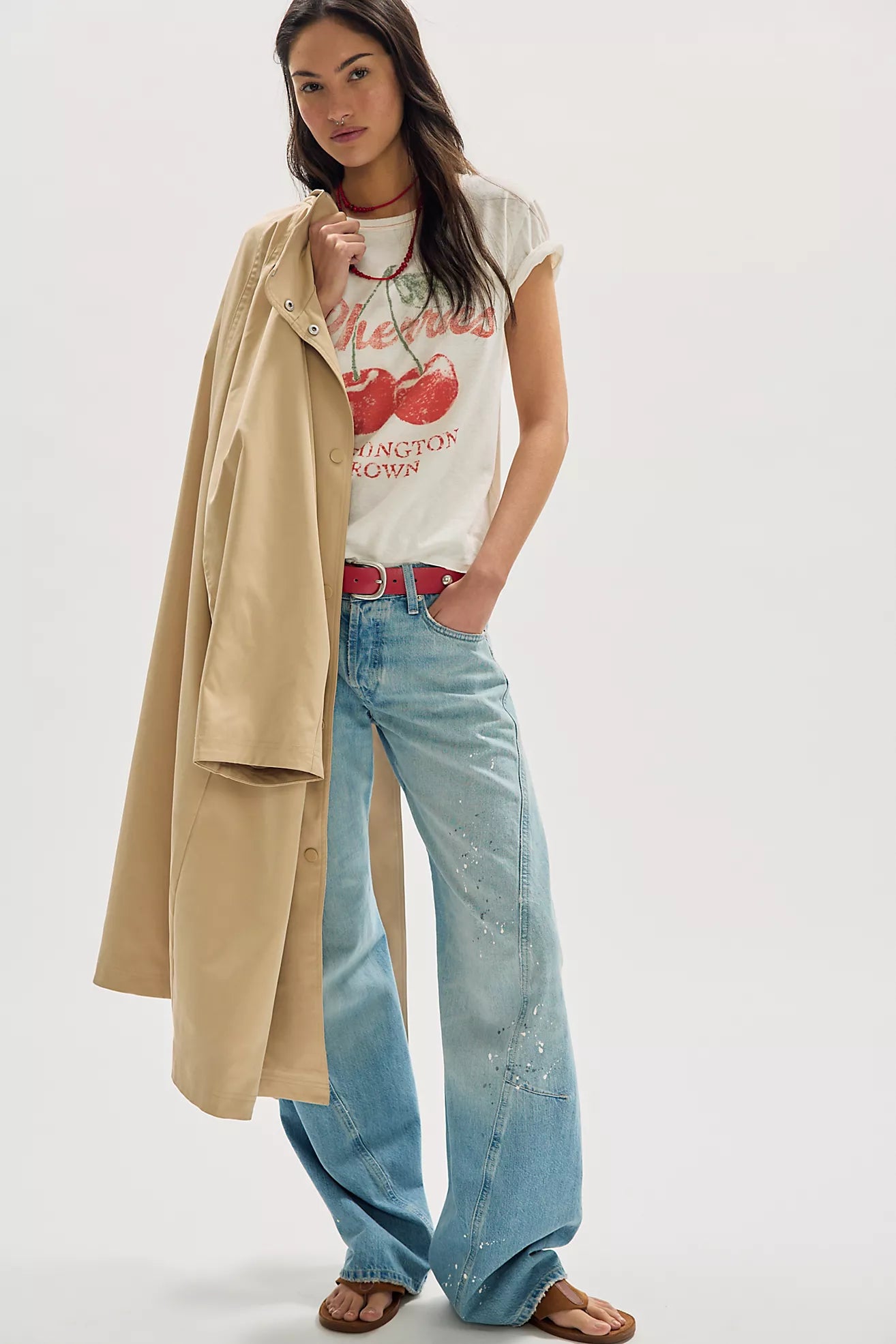 NOVA CHERRY GRAPHIC VINTAGE TEE