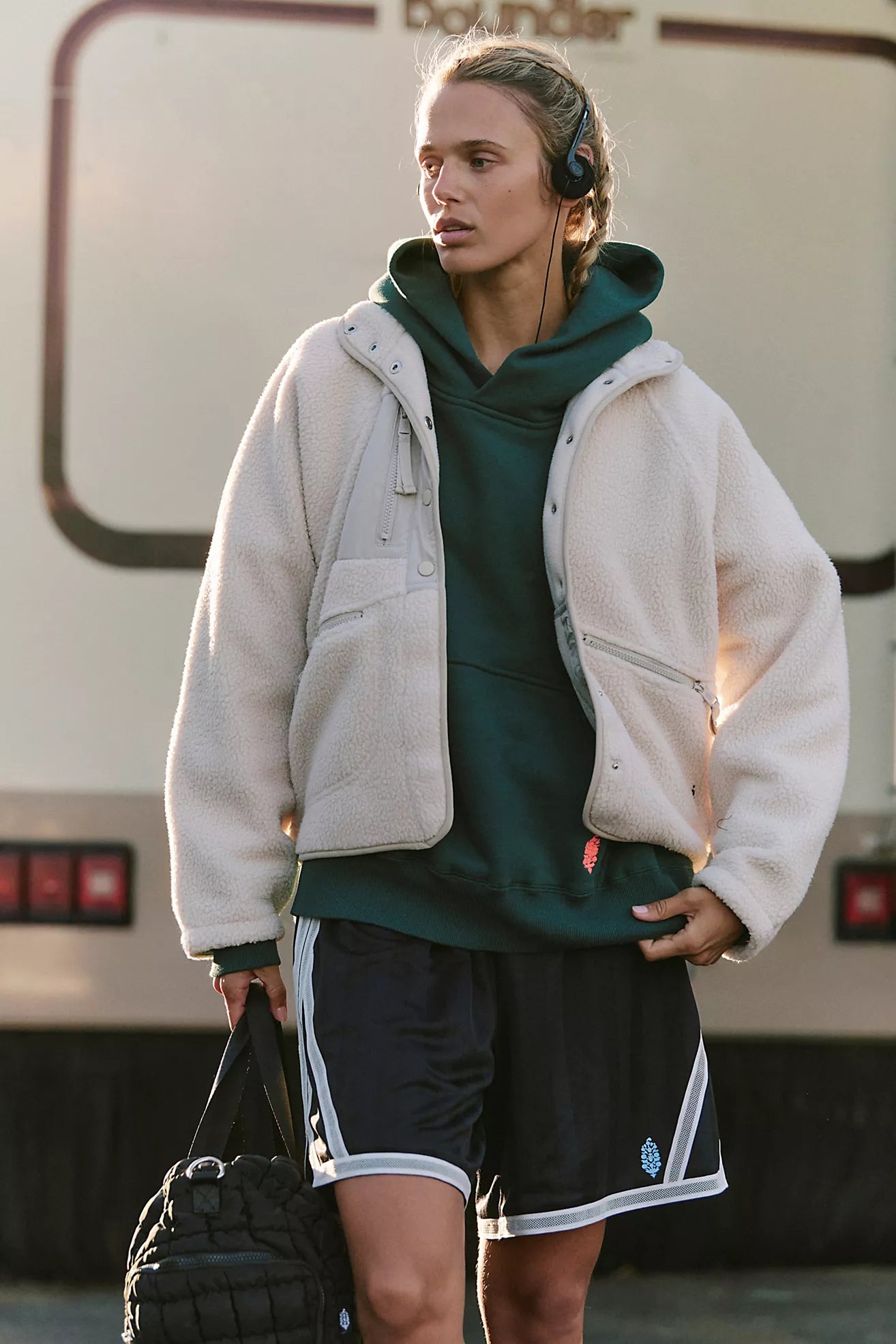 HIT THE SLOPES FLEECE JACKET