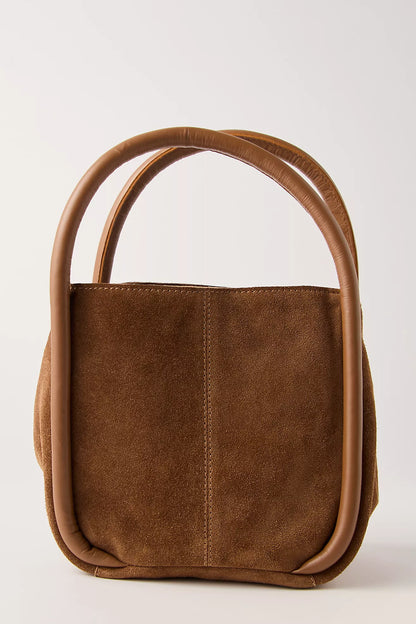 BARLOW SUEDE BUCKET BAG