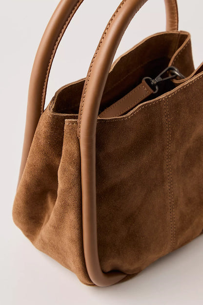 BARLOW SUEDE BUCKET BAG