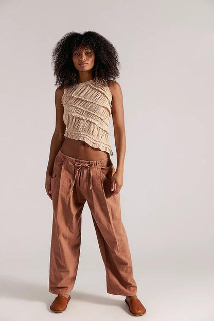 CHAMBERS LAID BACK LINEN PANT