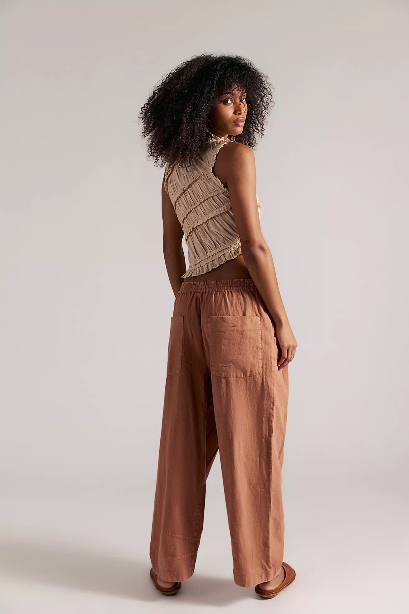 CHAMBERS LAID BACK LINEN PANT