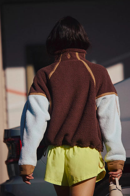 COLORBLOCK MOUNTAIN HIGH 1/2 ZIP FLEECE