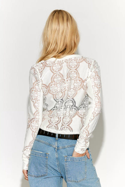 JAE LACE LONG SLEEVE TOP