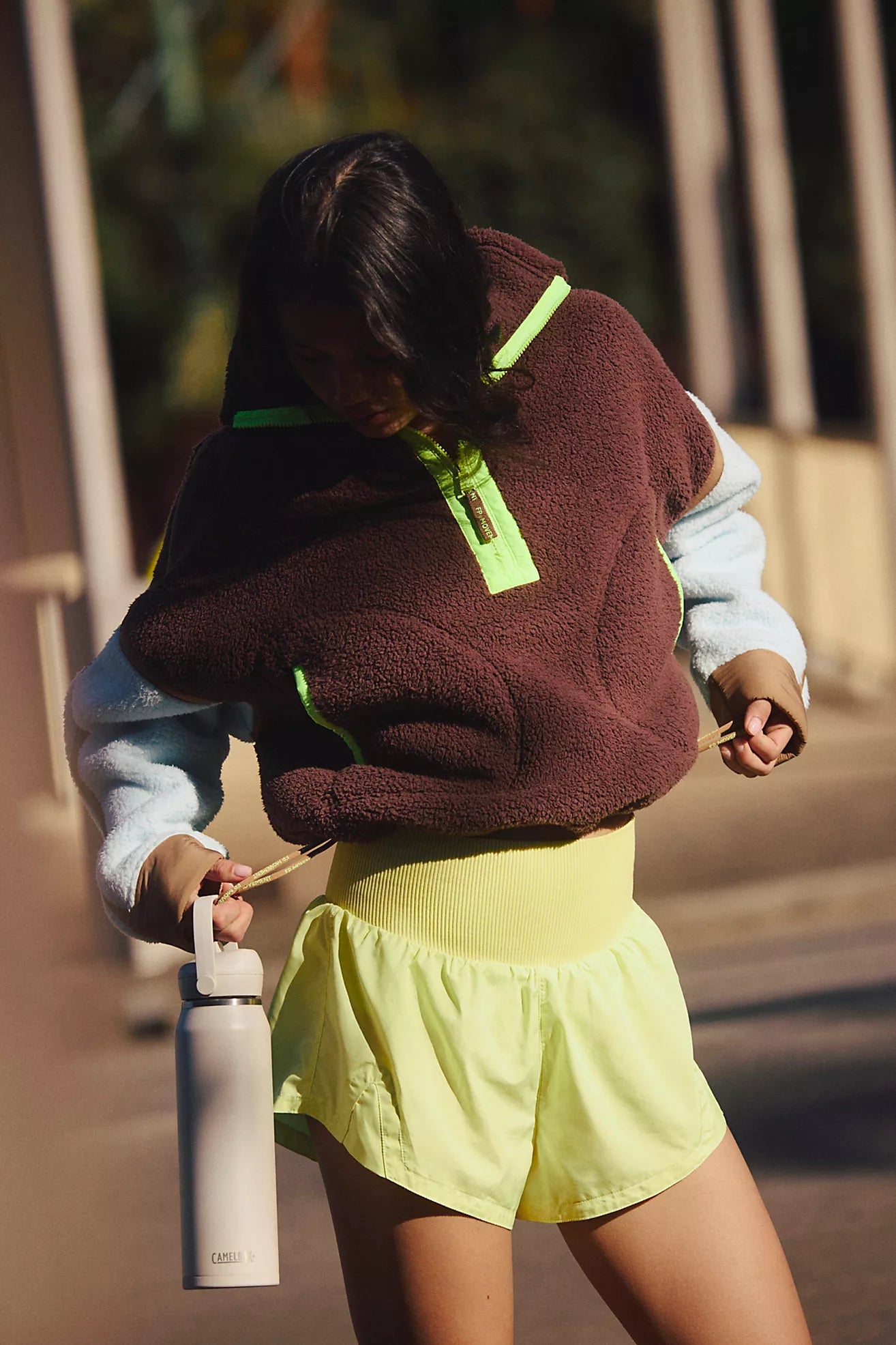 COLORBLOCK MOUNTAIN HIGH 1/2 ZIP FLEECE