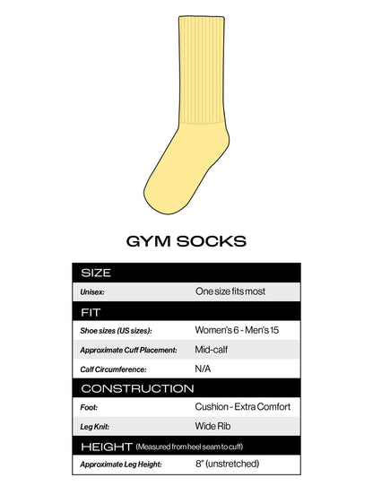 Oy Fucking Vey Gym Crew Socks