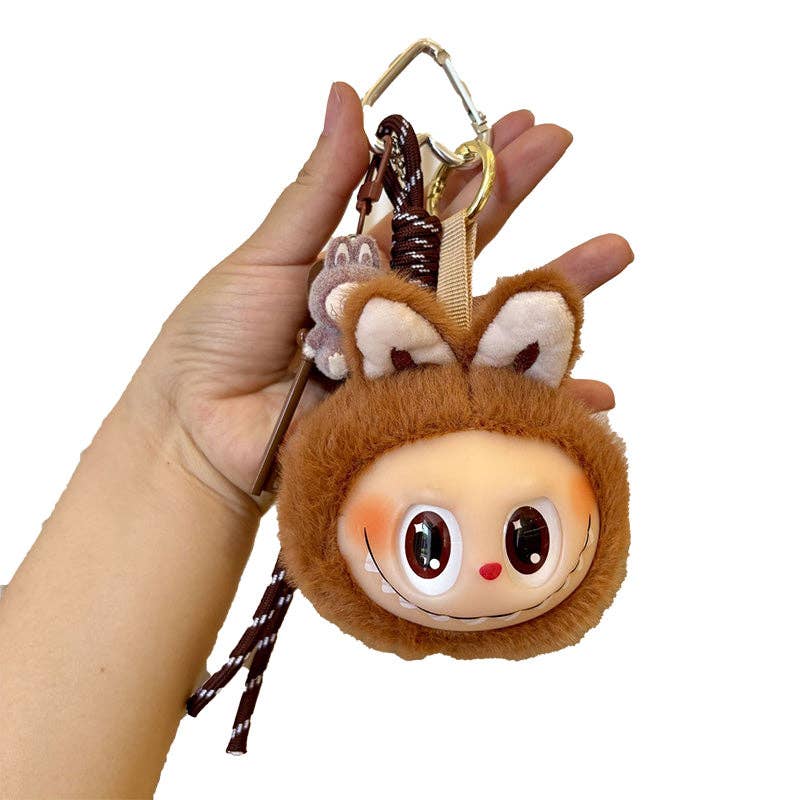 LABUBU CHARM PLUSH KEYCHAIN