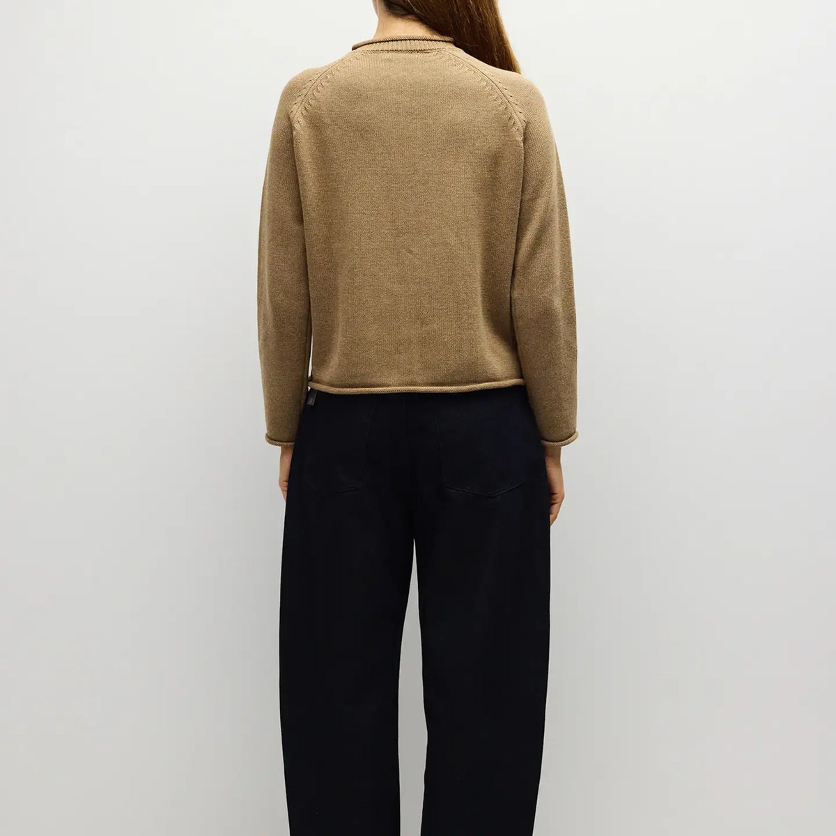 THE PERFECT ROLL NECK RAGLAN SWEATER