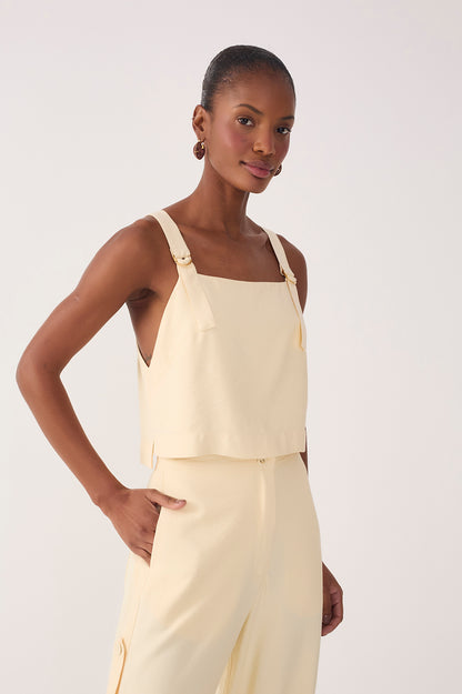 BUCKLE STRAP TANK