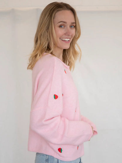 THE MUST HAVE CARDI WITH EMBROIDERY