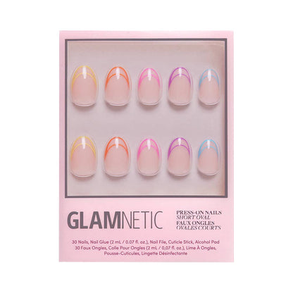 Neon Lights Press-On Nails