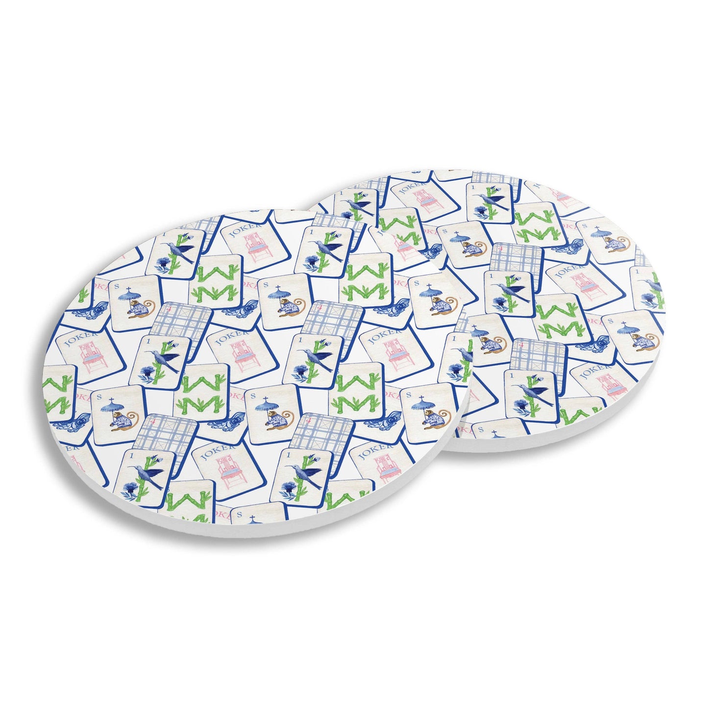 Mahjong Ceramic Coaster
