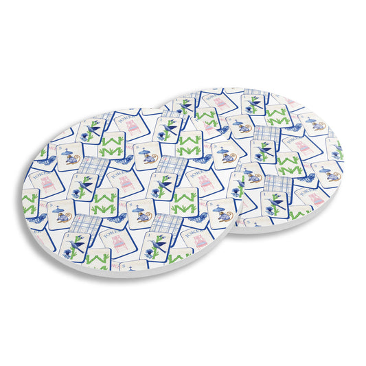 Mahjong Ceramic Coaster
