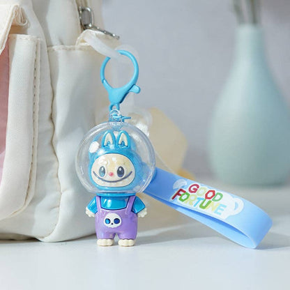 ASTRONAUT LABUBU KEYCHAIN