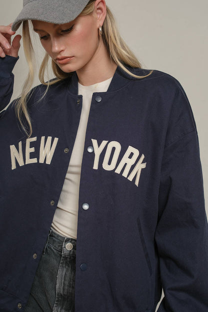 NEW YORK BOMBER JACKET