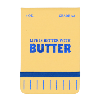 LIFE IS BETTER WITH BUTTER POCKET JOURNAL