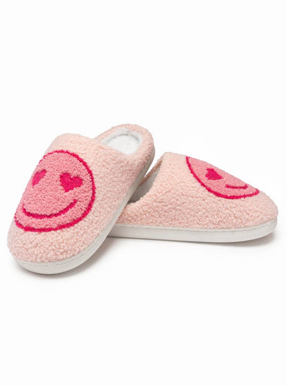 SMILEY FACE SLIPPERS